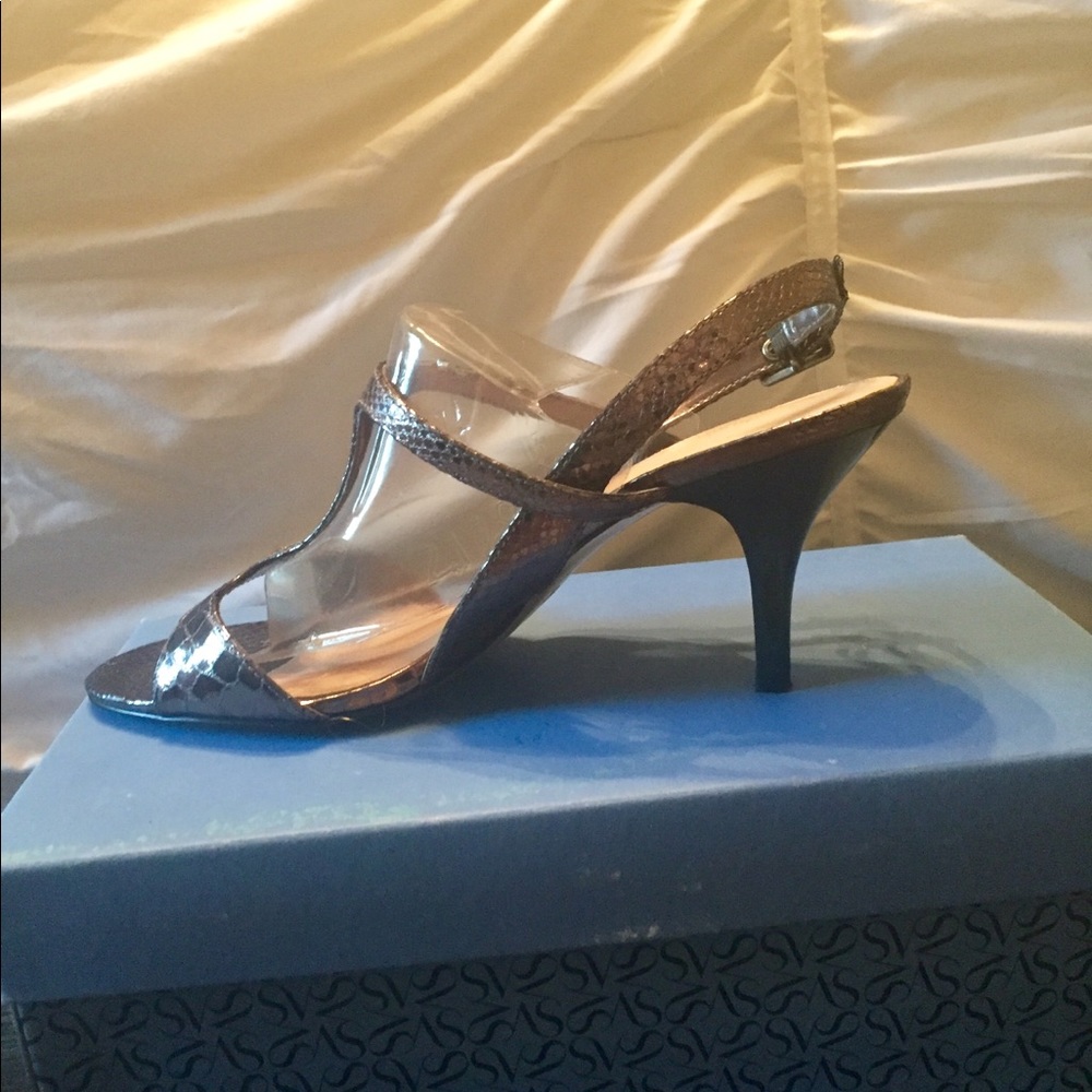 Simply Vera Vera Wang Brûlée Silver heeled Sandal
